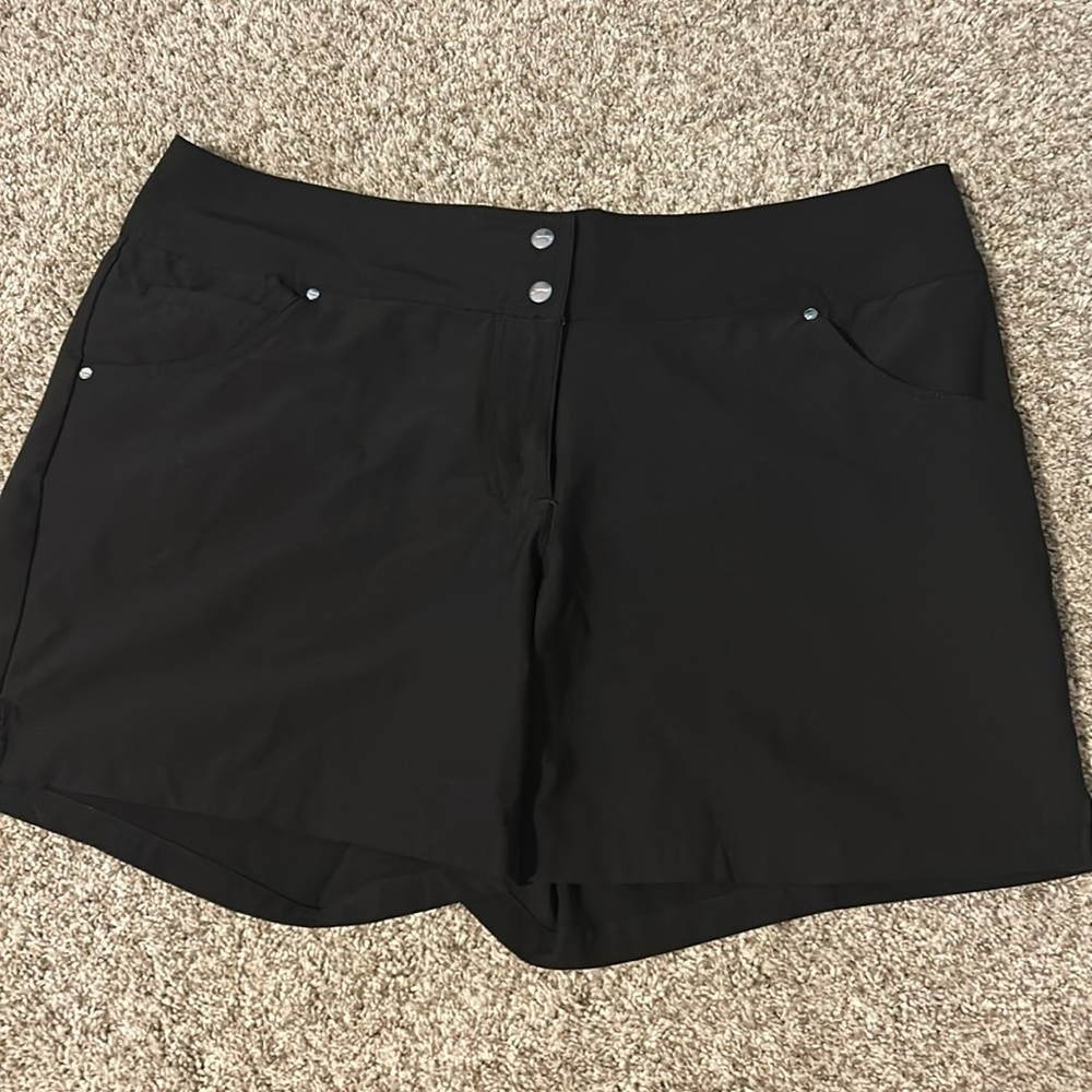 Black Slazenger Golf Shorts